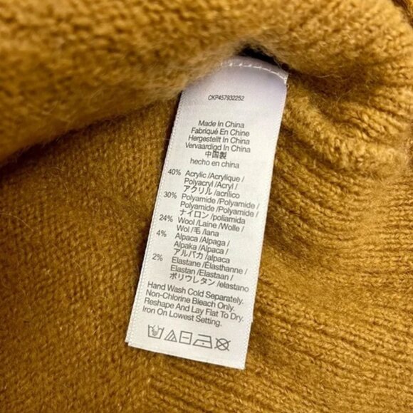 Madewell Allston Colorblock Double Button Cardigan -- XXS - Picture 4 of 7